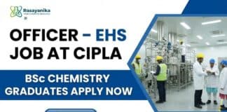 Cipla Careers: BSc Chemistry Job | Apply for EHS Officer Roles