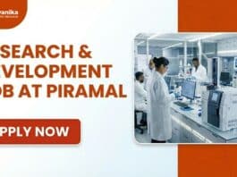 Piramal Careers: Research Jobs | Walk-In Drive for Chemistry Graduates Apply Now