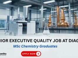 MSc Chemistry Job at Diageo | Senior Executive Quality Role