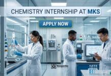 Kickstart Your Career with the MKS Chemistry Internship 2026 – BSc Chemistry Vacancy in Bangalore Chemistry Internship at MKS | Chemistry Candidates | Apply Now