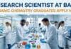 BASF Careers: Assistant Research Scientist | Organic Chemistry Graduates Apply Now