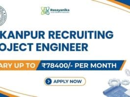 IIT Kanpur Recruitment 2026: Project Engineer Job | Industrial Chemistry Graduates Apply Now