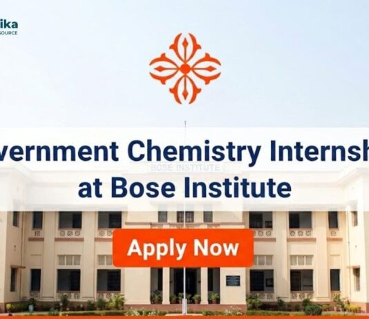 Government Chemistry Internships at Bose Institute | Chemical Science Graduates Apply Now