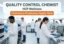 Quality Control Chemist Job at HCP Wellness | Apply Now Quality Control Chemist at HCP Wellness | Apply Now