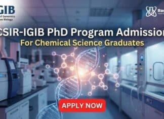 AcSIR-CSIR-IGIB PhD Program August 2026 | Applications Invited Chemistry PhD Program | CSIR-IGIB Recruitment 2026 | Chemical Science Graduates Apply Now