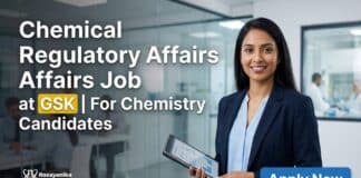 Chemical Regulatory Affairs Job at GSK | Apply Now