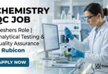 Chemistry QC Job at Rubicon | Freshers Role | Apply Now