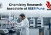 Chemistry Research Associate Job at IISER Pune | Apply Now