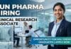 Sun Pharma Hiring Clinical Research Associate | MSc Chemistry Graduates Apply Now MSc Chemistry Job at Sun Pharma | Apply Now for Clinical Research Associate Job