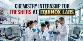 Equinox Labs is offering Chemistry Internship For Freshers – Apply Now Chemistry Internship For Freshers at Equinox labs | Apply Now