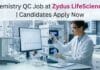 MSc Chemistry QC Job Opportunity – Analyst Role in Oncology Manufacturing at Zydus Lifesciences Chemistry QC Job at Zydus Lifesciences | Apply Now