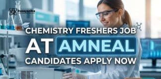 Amneal Careers: Freshers Hiring for Manufacturing, Quality & Production Roles Chemistry Freshers Job at Amneal | Candidates Apply Now
