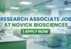 Novick Biosciences is Hiring Organic Chemistry Graduates for Research Associate Role in Chemical Synthesis Research Associate Job at Novick Biosciences | Organic Chemistry Graduates Apply Now