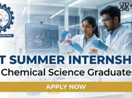 Government Chemistry Internships at NIT | Apply Now for Summer Internship Programme