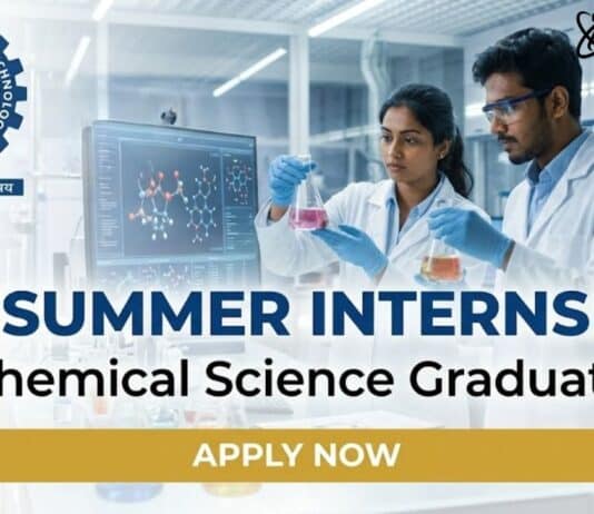 Government Chemistry Internships at NIT | Apply Now for Summer Internship Programme