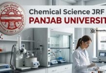Chemical Science JRF at Panjab University | Graduates Apply Now