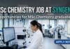 Syngene Hiring EHSS Shift Safety Officer – MSc Chemistry Job in Bangalore MSc Chemistry Job at Syngene | Candidates Apply Now