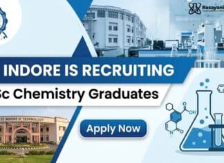 IIT Indore is recruiting MSc Chemistry Graduates | Apply for Government Research Fellowship JRF Job at IIT Indore | MSc Chemistry Graduates Apply Now
