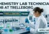 Chemistry Lab Technician Job at Trelleborg | Apply Now