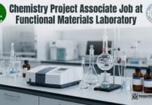 Chemistry Project Associate Job at Functional Materials Laboratory