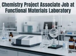 Chemistry Project Associate Job at Functional Materials Laboratory