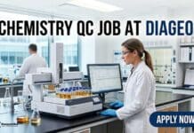 Chemistry QC Job at Diageo | Candidates Apply Now