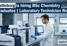 Chemistry Job at Trelleborg | Apply Now for Lab Technician Role