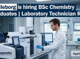 Chemistry Job at Trelleborg | Apply Now for Lab Technician Role