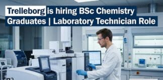 Chemistry Job at Trelleborg | Apply Now for Lab Technician Role
