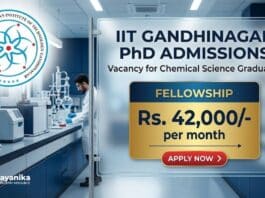 PhD Admissions 2026 Open | IIT Gandhinagar Recruitment | Apply Now