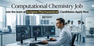High-Paying Computational Chemistry Job in Bengaluru | PhD Opportunity at Aurigene Computational Chemistry Job at Aurigene Pharmaceutical | Apply