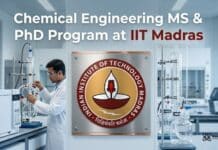 Chemical Engineering PhD Program at IIT Madras | MS & PhD
