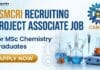 CSIR-CSMCRI Recruiting MSc Chemistry Graduates | +15 Posts Vacancy-earn up to Rs. 31,000/- month MSc Chemistry Job at CSIR-CSMCRI | Apply for Project Associate Role