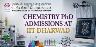 Chemistry PhD Admissions at IIT Dharwad | Candidates Apply Now