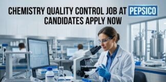PepsiCo Chemistry Quality Control Job in Guwahati – Apply Now for Quality Executive Role Chemistry Quality Control Job at PepsiCo | Candidates Apply Now