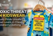 Toxic Threat in Kidswear: Study Finds Unsafe Lead Levels in Cheap Children’s Clothing Shocking Study: Toxic Lead Found in Kids’ Clothes
