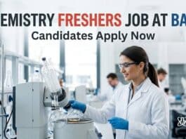 Chemistry Freshers Job at BASF | Candidates Apply Now