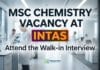 Intas Walk-in Drive 2026: Golden Opportunity for MSc Chemistry & Pharma Candidates! MSc Chemistry Vacancy at Intas | Candidates Apply Now