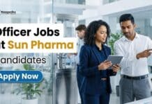 Sun Pharma Officer Jobs 2026 – QC Career Opportunity in Ahilyanagar Officer Jobs at Sun Pharma | Chemistry Candidates | Apply Now