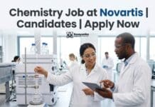 Chemistry Job at Novartis |  Candidates | Apply Now