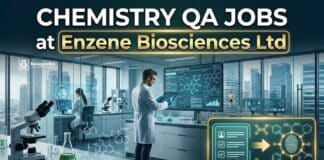 MSc Chemistry QA Executive Jobs at Enzene Biosciences, Apply Online Chemistry QA Jobs at Enzene Biosciences Ltd | Apply Now