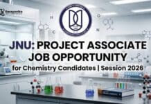 Project Associate Job at JNU | Job Opportunity for Chemistry Grad