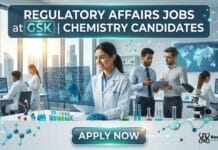 Regulatory Affairs Jobs at GSK for Chemistry Graduates Regulatory Affairs Jobs at GSK | Chemistry Candidates Apply