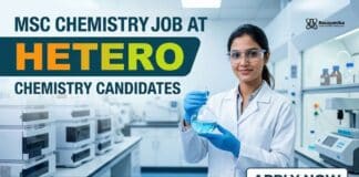 Exciting Opportunity for MSc Chemistry Job Seekers – Research Associate I Role in Hyderabad MSc Chemistry Job at Hetero | Chemistry Candidates | Apply Now