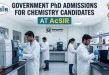 Government PhD Admissions for Chemistry Candidates at AcSIR – Apply Now PhD Admissions for Chemistry Graduates at AcSIR | Govt Role