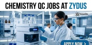 Zydus Technologies Hiring Analyst – Quality Control | Chemistry QC Jobs in Ahmedabad Chemistry QC Jobs at Zydus | Candidates Apply Now