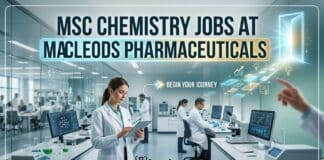 MSc Chemistry Jobs at Macleods Pharmaceuticals | Apply Now