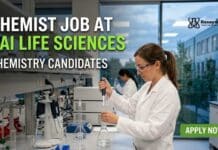 Sai Life Sciences Hiring Chemists for Production – MSc Chemistry Job Opportunity in Hyderabad Chemist Job at Sai Life Sciences | Chemistry Candidates | Apply