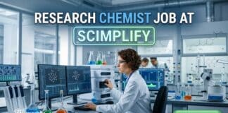 Research Chemist Job at Scimplify | Chemistry Graduates Apply