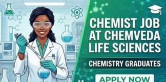 Chemist Job at Chemveda Life Sciences | Analytical & Organic Chemistry Graduates Apply Now